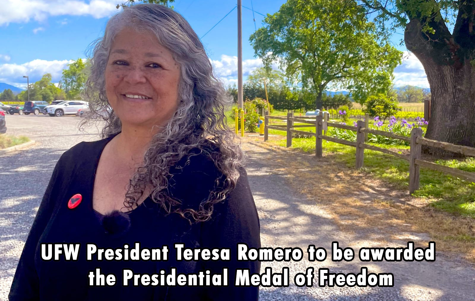 United Farm Workers President Teresa Romero to be awarded the ...